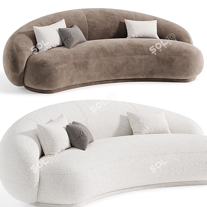 Elegant and Stylish Julep Chaise 3D model image 2