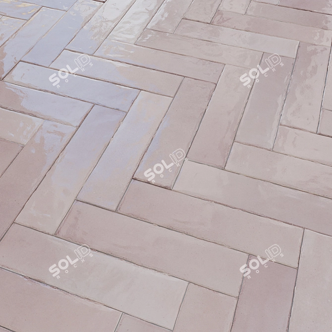 EQUIPE TRIBECA Ceramic Tiles Set 3D model image 7