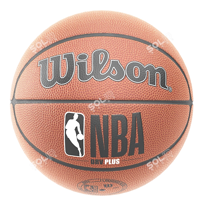 High-Quality Wilson Spalding Basketball Uniformized 3D model image 2