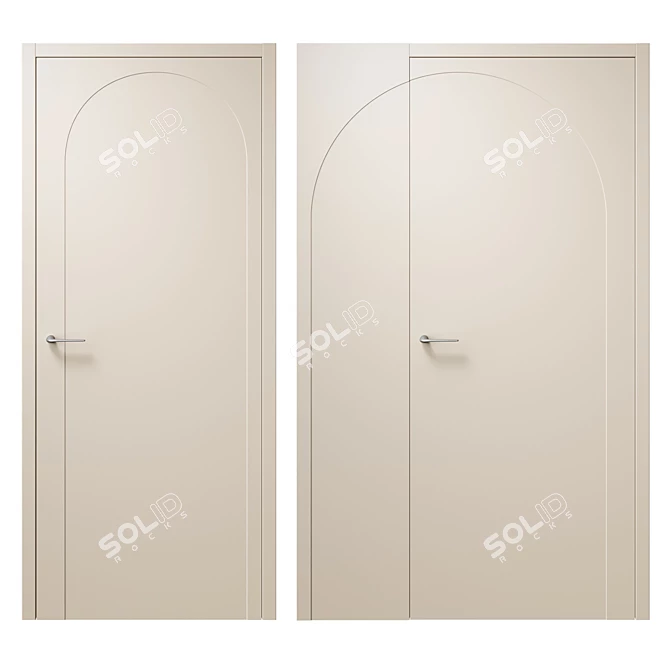 ArchDesign 2 & 2.1 Doors Kit 3D model image 1