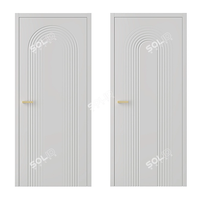 Sunrise Collection Doors by ESTET 3D model image 1