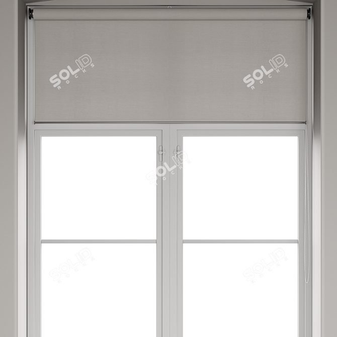 Customizable Roller Shades | Set 3D model image 2