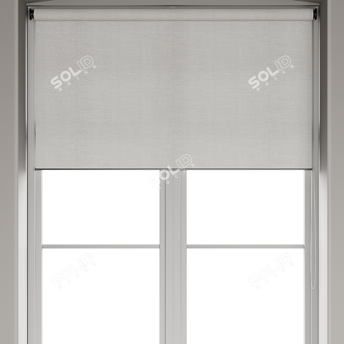 Customizable Roller Shades | Set 3D model image 3