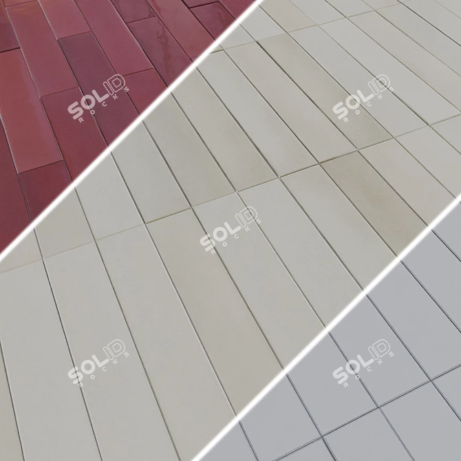 EQUIPE WADI Ceramic Tiles Collection 3D model image 4