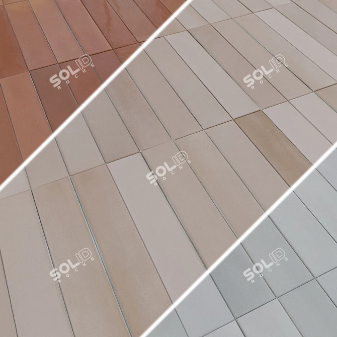 EQUIPE WADI Ceramic Tiles Collection 3D model image 5