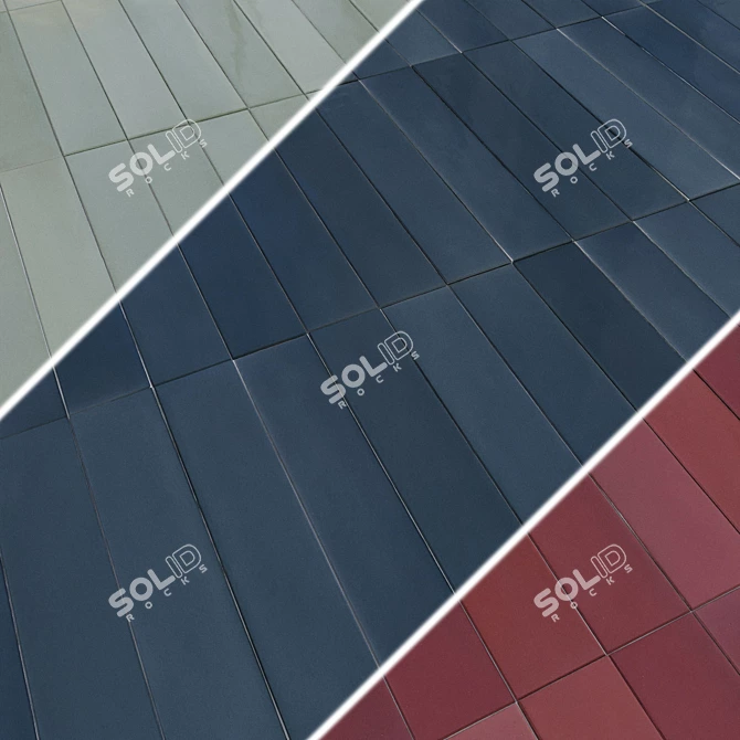 EQUIPE WADI Ceramic Tiles Collection 3D model image 7