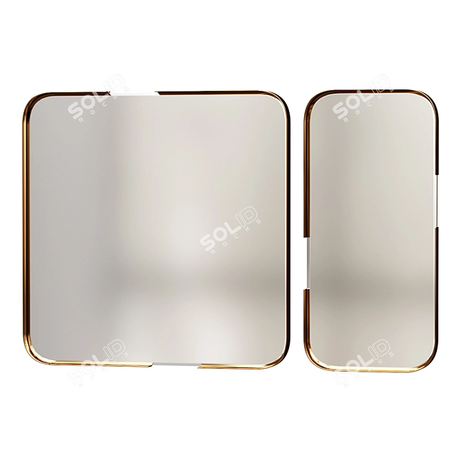 Sanvito Mirror Set 693922 (2 pcs) 3D model image 1