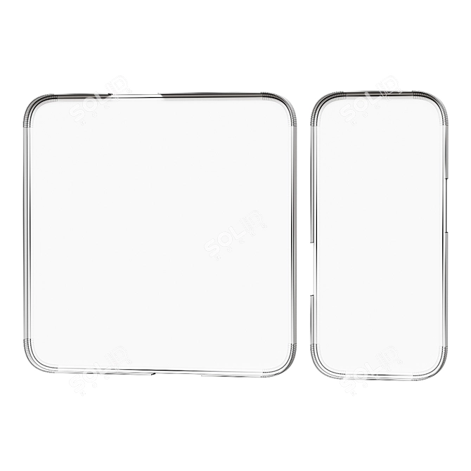 Sanvito Mirror Set 693922 (2 pcs) 3D model image 2