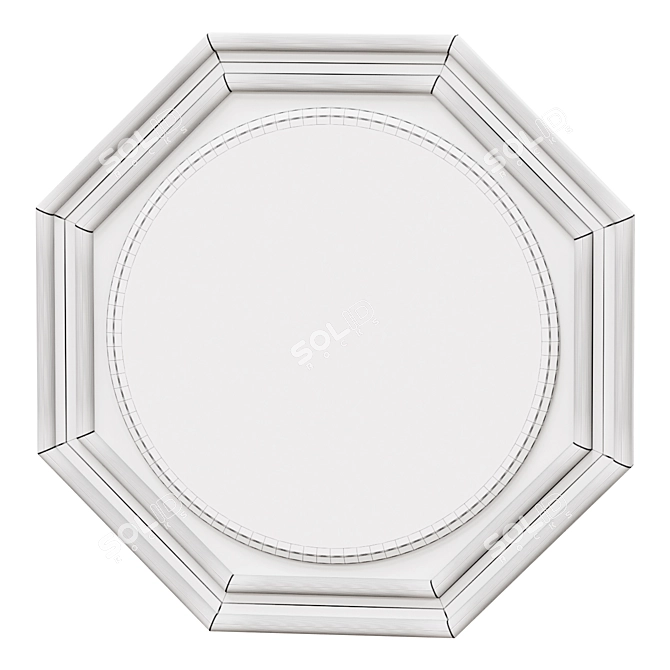 Luxe TR Mirror Set (2 Pieces) 3D model image 2