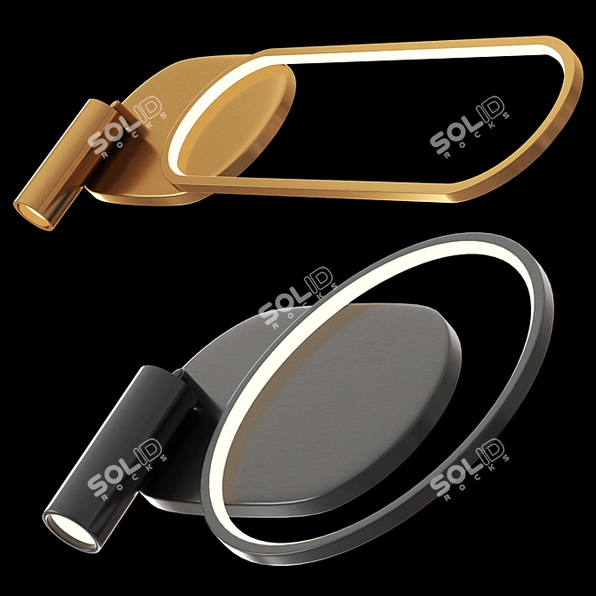 Sleek Model Lamptron 3D Asset 3D model image 1