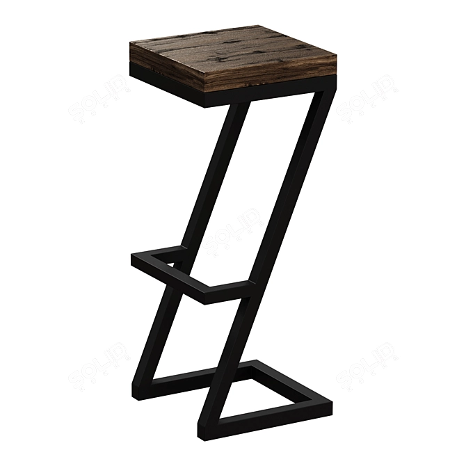 Modern Bar Stool 694712 3D model image 1