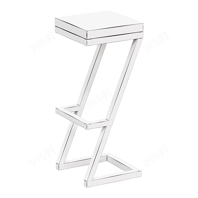 Modern Bar Stool 694712 3D model image 2