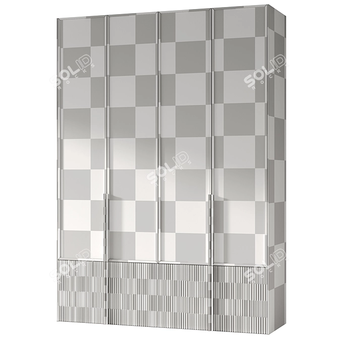 Modern Entryway Furniture Set 3D model image 6