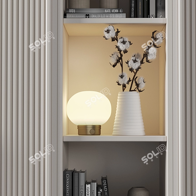 High-Quality Modular Wardrobe Set 3D model image 3