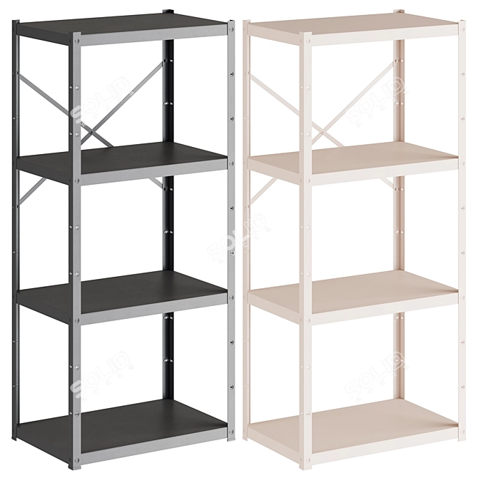 IKEA | Storage Shelf "BRUR 3D model image 1