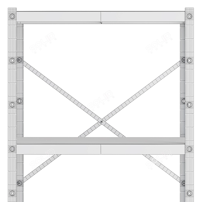 IKEA | Storage Shelf "BRUR 3D model image 5