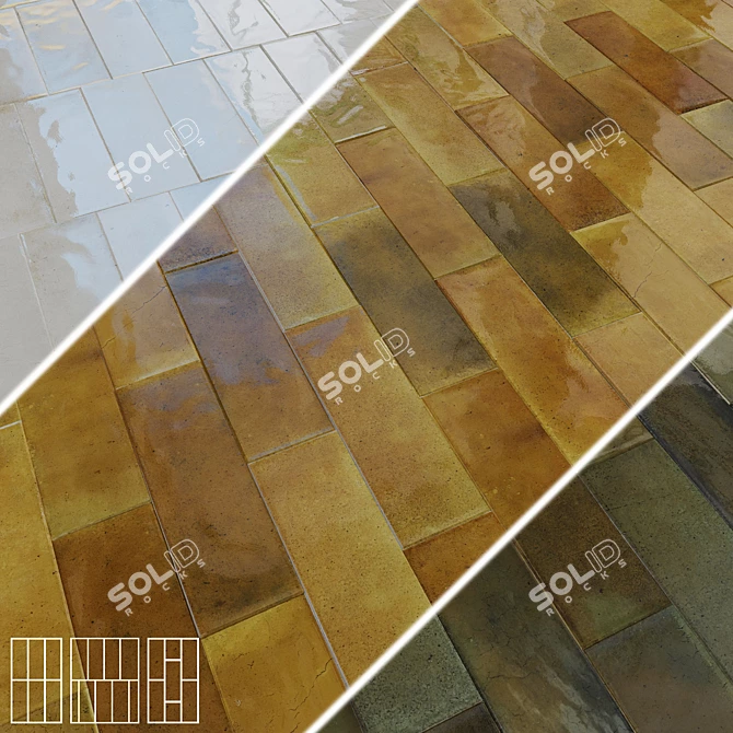 EQUIPE HANOI Ceramic Wall Tiles 3D model image 4