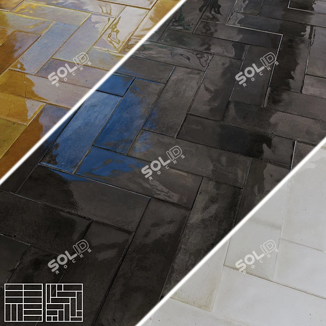 EQUIPE HANOI Ceramic Wall Tiles 3D model image 1