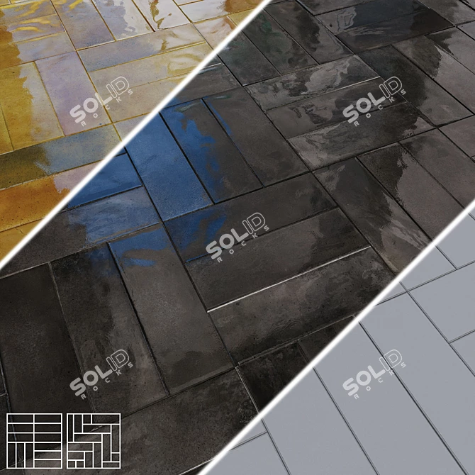 EQUIPE HANOI Ceramic Wall Tiles 3D model image 4