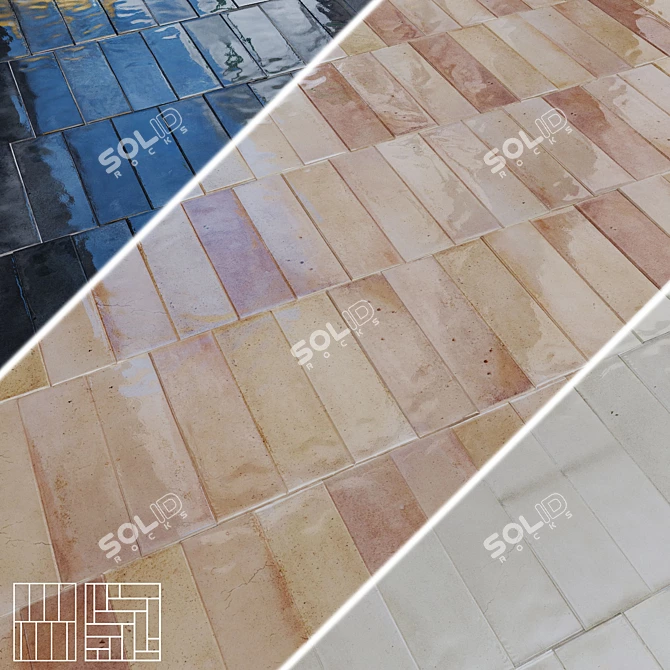 EQUIPE HANOI Ceramic Wall Tiles 3D model image 1