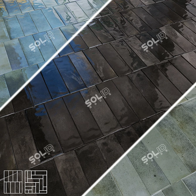 EQUIPE HANOI Ceramic Wall Tiles 3D model image 2