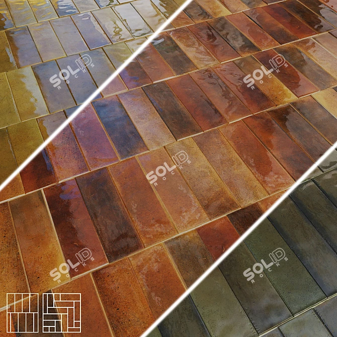 EQUIPE HANOI Ceramic Wall Tiles 3D model image 3