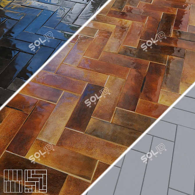 EQUIPE HANOI Ceramic Wall Tiles 3D model image 4