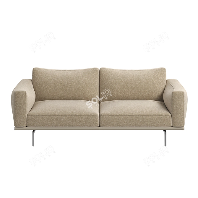 Happy Jack Sofa, Modern Elegance 3D model image 5