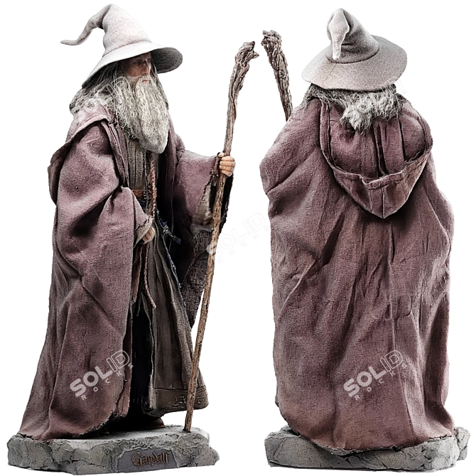  Gandalf Figure by Inart 3D model image 2