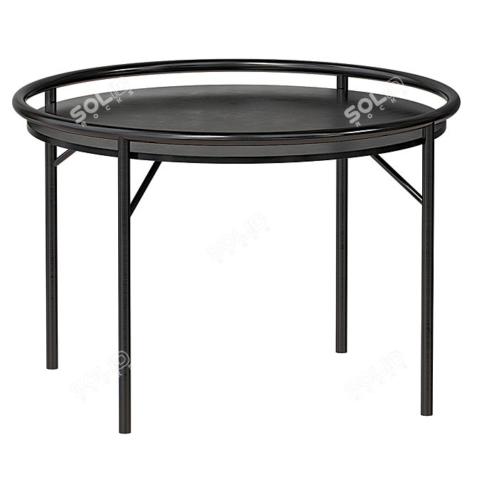 Minimalist Designer ROSSIN SAMURAI Table 3D model image 1