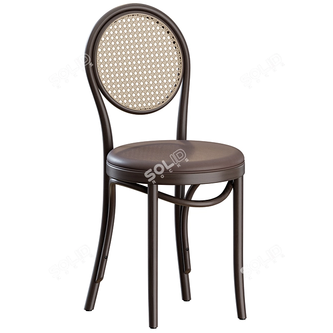 GTV N14 Mid-Century Chair 3D model image 4