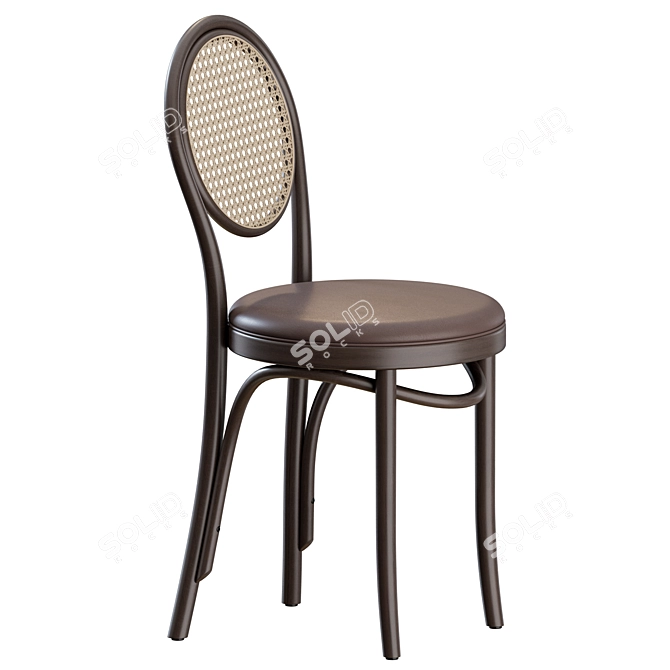 GTV N14 Mid-Century Chair 3D model image 5