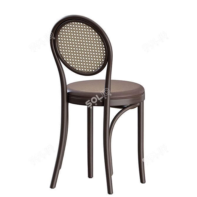 GTV N14 Mid-Century Chair 3D model image 7