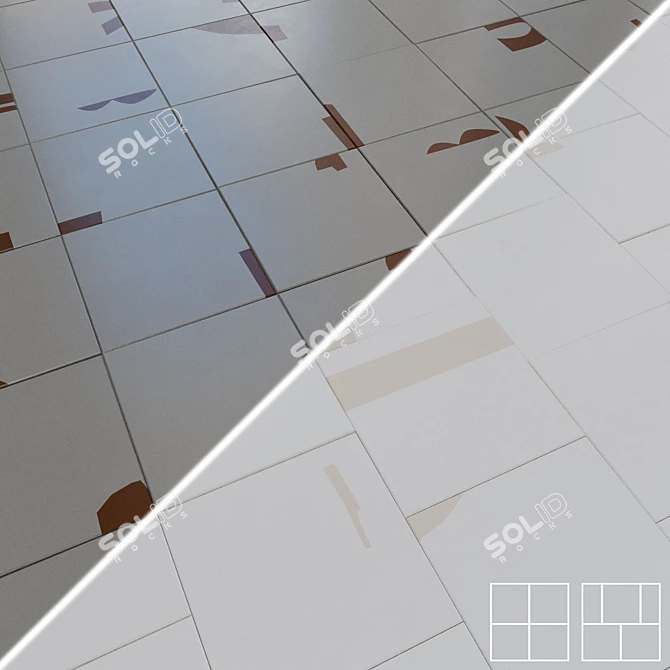 41zero42 PACK Ceramic Tiles 3D model image 3