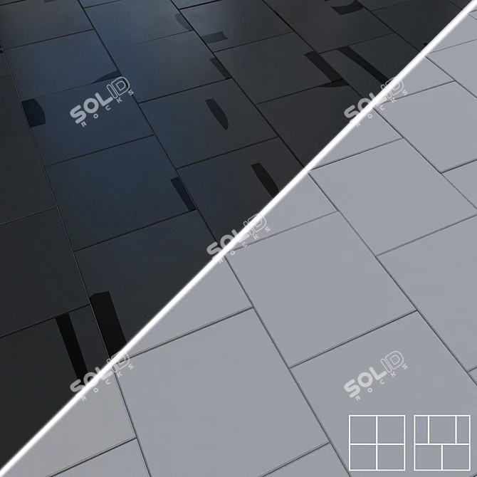 41zero42 PACK Ceramic Tiles 3D model image 4