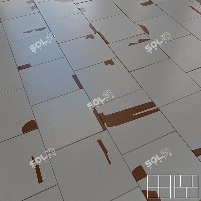 41zero42 PACK Ceramic Tiles 3D model image 7