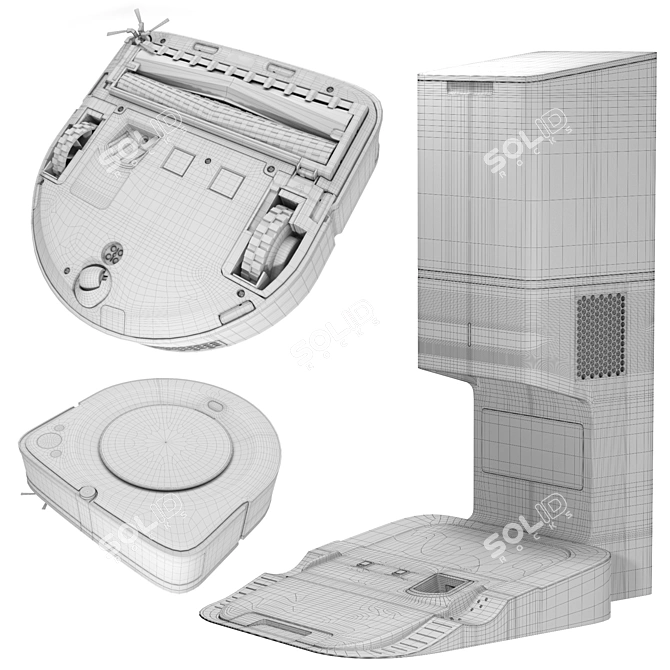  iRobot Roomba s9 Robot Vacuum 3D model image 7