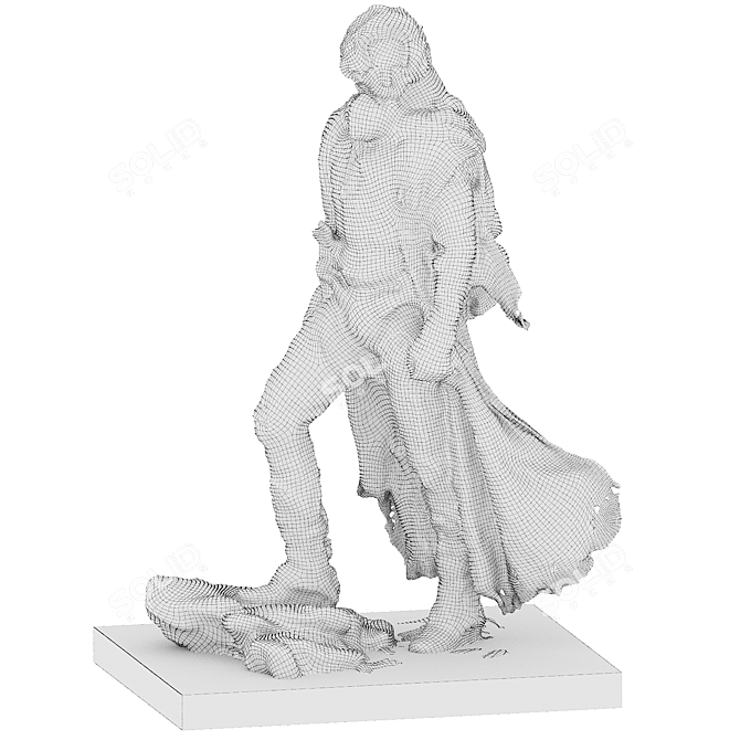 Paul Atreides Dune Figure: Inart 3D model image 3