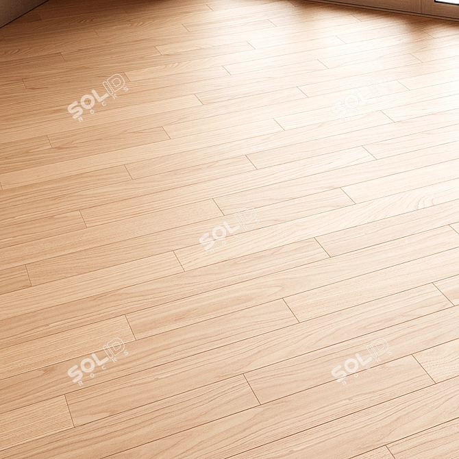 CoronaMultiMap Oak Parquet Floor 3D model image 3