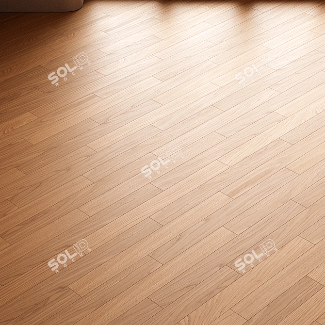 CoronaMultiMap Oak Parquet Floor 3D model image 4