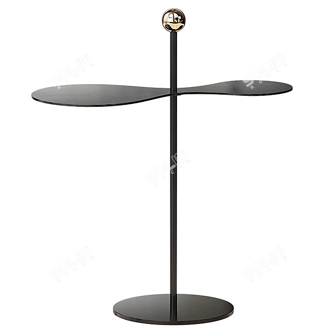 Modern Minimalist Helice Coffee Table 3D model image 1