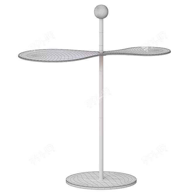 Modern Minimalist Helice Coffee Table 3D model image 2