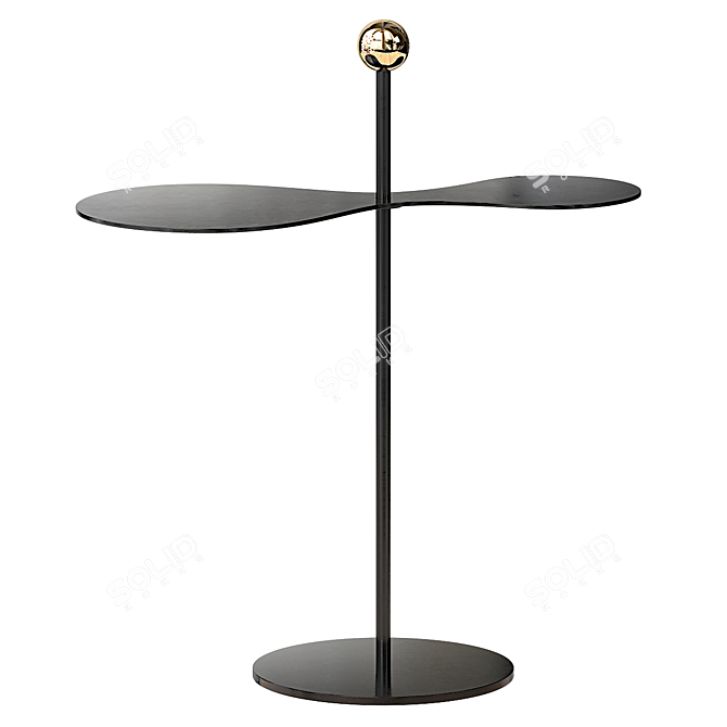 Modern Minimalist Helice Coffee Table 3D model image 3