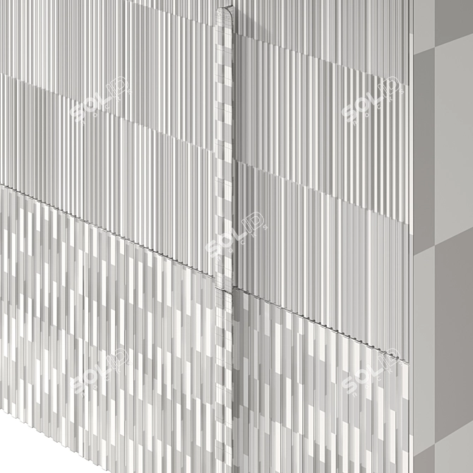  Modern Entryway Furniture Composition 3D model image 7