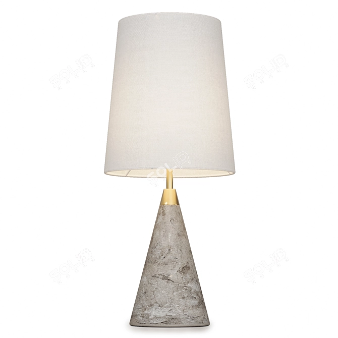 Bushwick Cone Table Lamp 3D model image 3