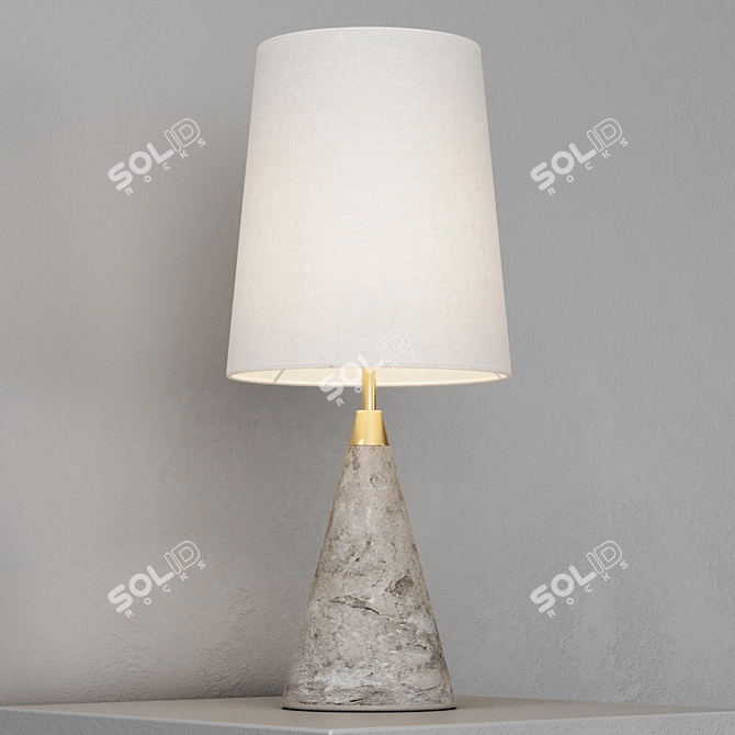 Bushwick Cone Table Lamp 3D model image 6