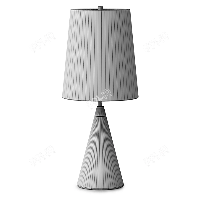 Bushwick Cone Table Lamp 3D model image 7