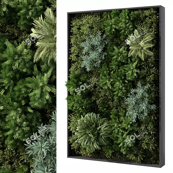 Designer Fitowall Set Furniture Collection 3D model image 1