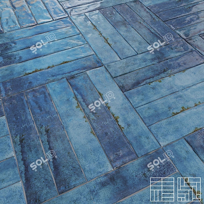 DNA ENAMEL Ceramic Wall Tiles 3D model image 7