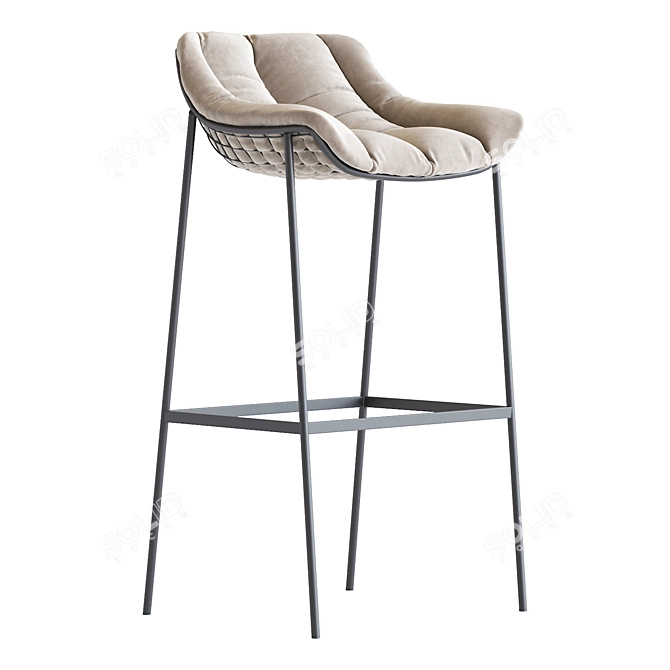 Sleek 2016 Barstool - Corona Render 3D model image 3